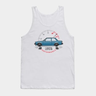 Yota Blue Tank Top